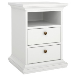 MID.YOU NOČNÍ STOLEK, bílá, 43,6/58,8/40 cm