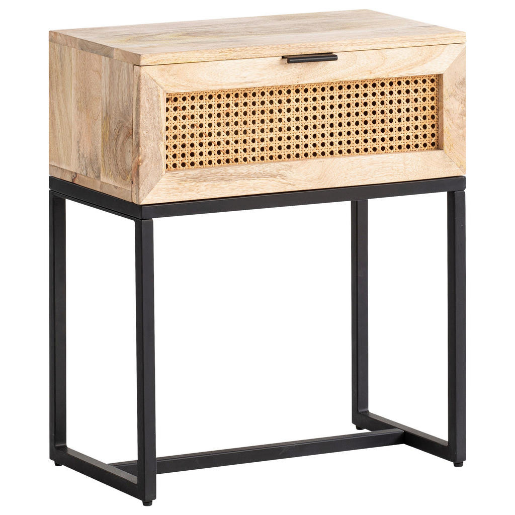 MID.YOU NOČNÍ STOLEK, mangové dřevo, 50/60/30 cm