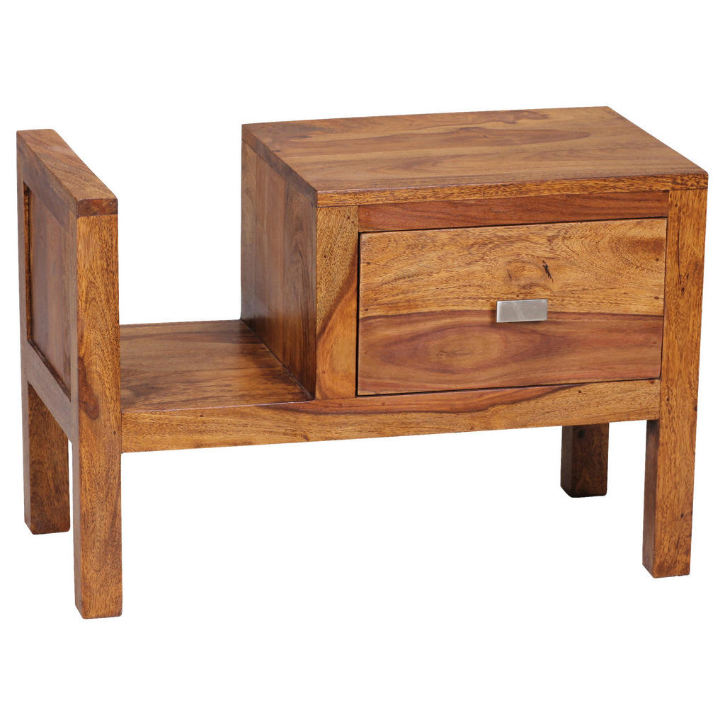 MID.YOU NOČNÍ STOLEK, sheesham,