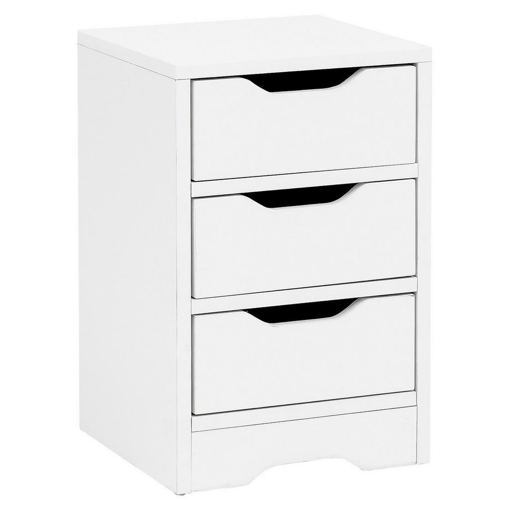 MID.YOU NOČNÍ STOLEK, bílá, 31/49/31 cm