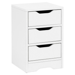 MID.YOU NOČNÍ STOLEK, bílá, 31/49/31 cm