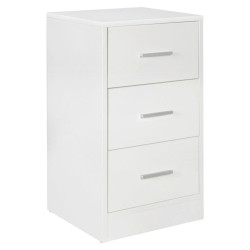 MID.YOU NOČNÍ STOLEK, bílá, 37/68/35 cm