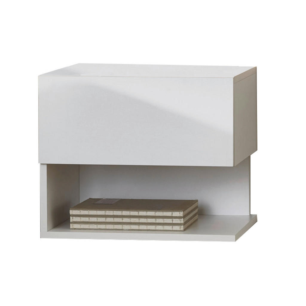 MID.YOU NOČNÍ STOLEK K POSTELI, bílá, 44/37/40 cm