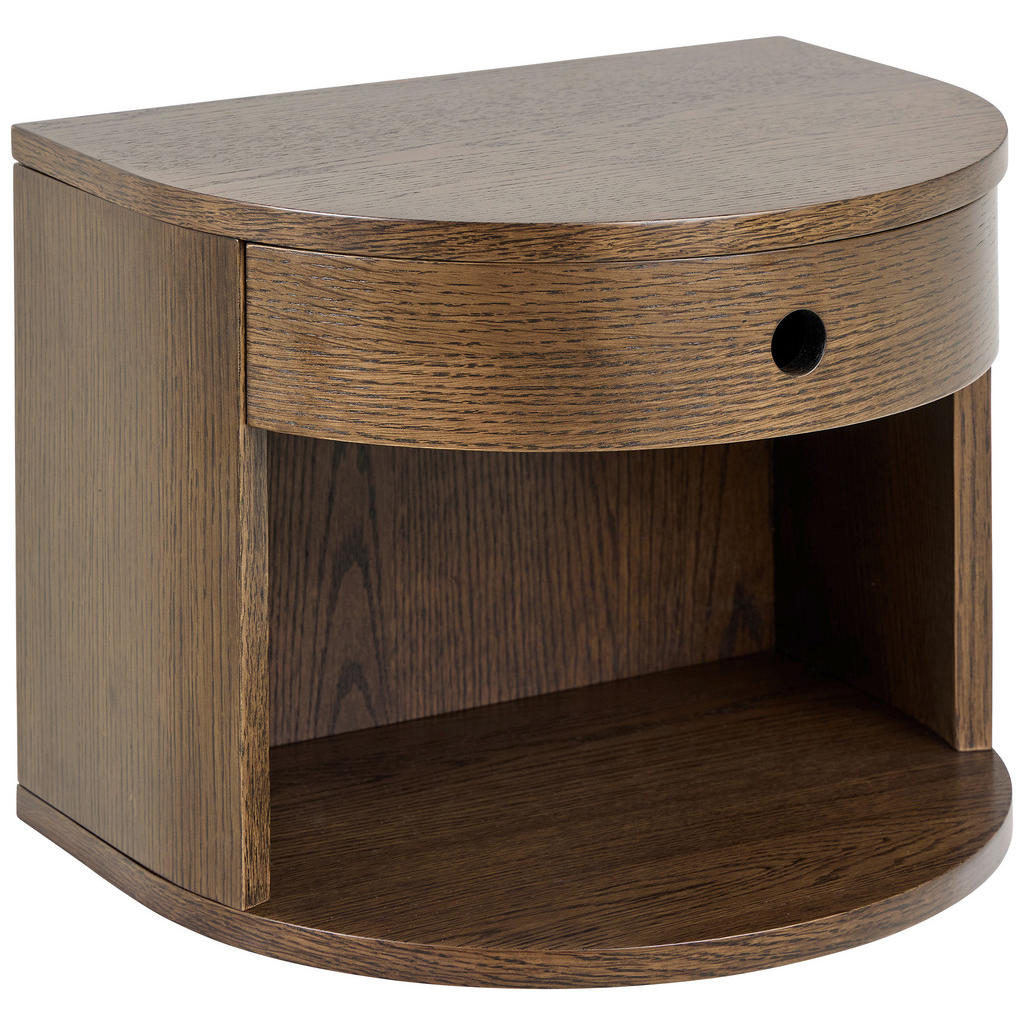 MID.YOU NOČNÍ STOLEK, tmavý dub, 40/30/31,5 cm