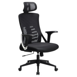 MID.YOU OTOČNÁ ŽIDLE, černá