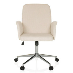 MID.YOU OTOČNÁ ŽIDLE, manšestr, béžová