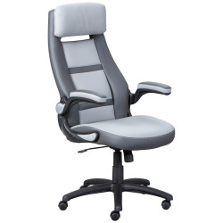 MID.YOU OTOČNÁ ŽIDLE PRO MLADÉ, světle šedá, tmavě šedá