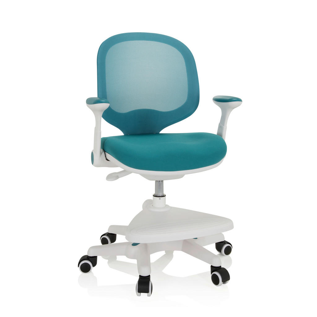 MID.YOU OTOČNÁ ŽIDLE PRO MLÁDEŽ, síťovina, modrá, bílá