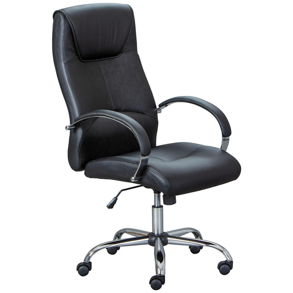 MID.YOU OTOČNÁ ŽIDLE PRO MLÁDEŽ, černá, barvy chromu