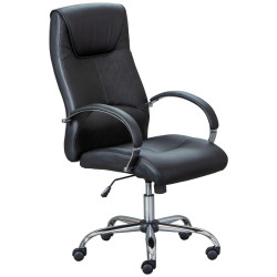 MID.YOU OTOČNÁ ŽIDLE PRO MLÁDEŽ, černá, barvy chromu