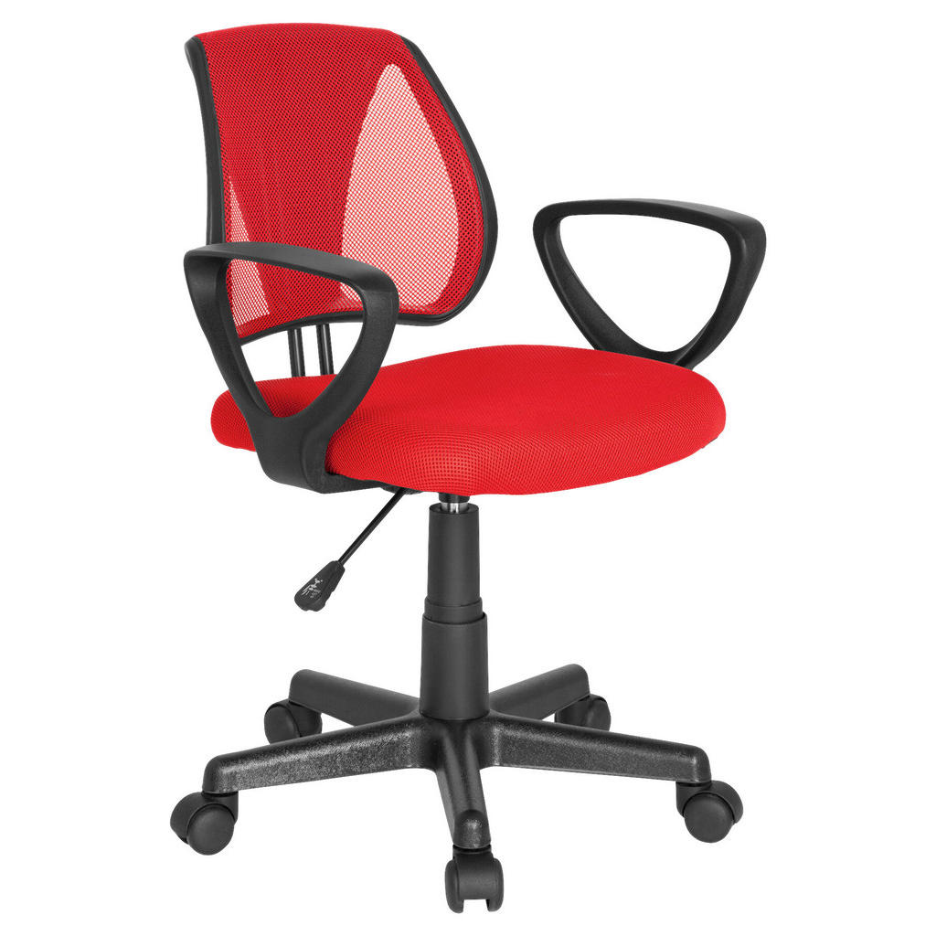 MID.YOU OTOČNÁ ŽIDLE PRO MLÁDEŽ, červená