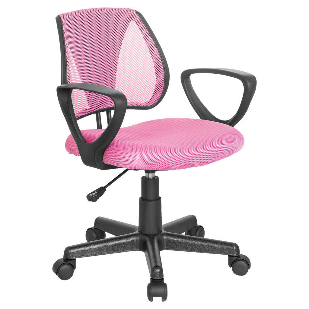MID.YOU OTOČNÁ ŽIDLE PRO MLÁDEŽ, pink