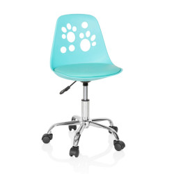 MID.YOU OTOČNÁ ŽIDLE PRO MLÁDEŽ, tyrkysová