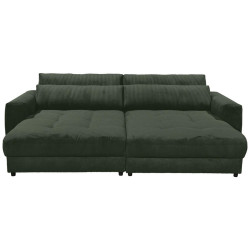 MID.YOU POHOVKA BIG SOFA, textil, kompozitní dřevo, tmavě zelená