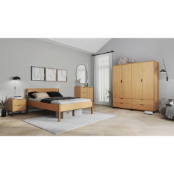 MID.YOU POSTEL, 140/200 cm, barvy dubu