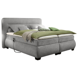 MID.YOU POSTEL BOXSPRING, 180/200 cm, jílová barva