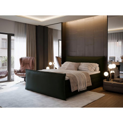 MID.YOU POSTEL BOXSPRING, 180/200 cm, zelená