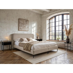 MID.YOU POSTEL BOXSPRING, 180/210 cm, béžová