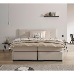 MID.YOU POSTEL BOXSPRING, 180/200 cm, krémová