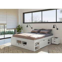 MID.YOU POSTEL S ÚLOŽNÝM PROSTOREM, bílá