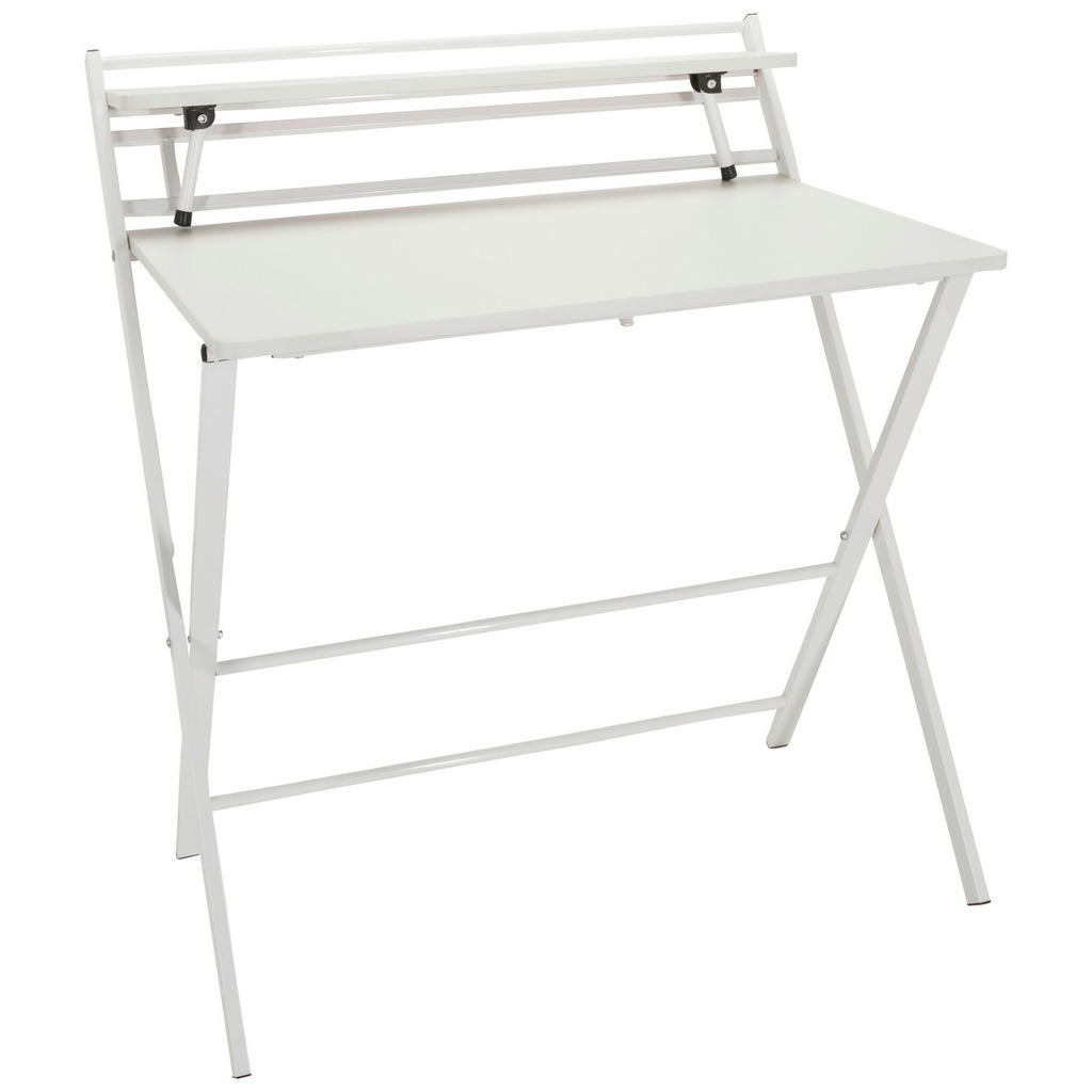 MID.YOU PSACÍ STŮL, bílá, 84/60/92 cm