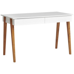 MID.YOU PSACÍ STŮL, bílá, barvy dubu, 120/60/76 cm