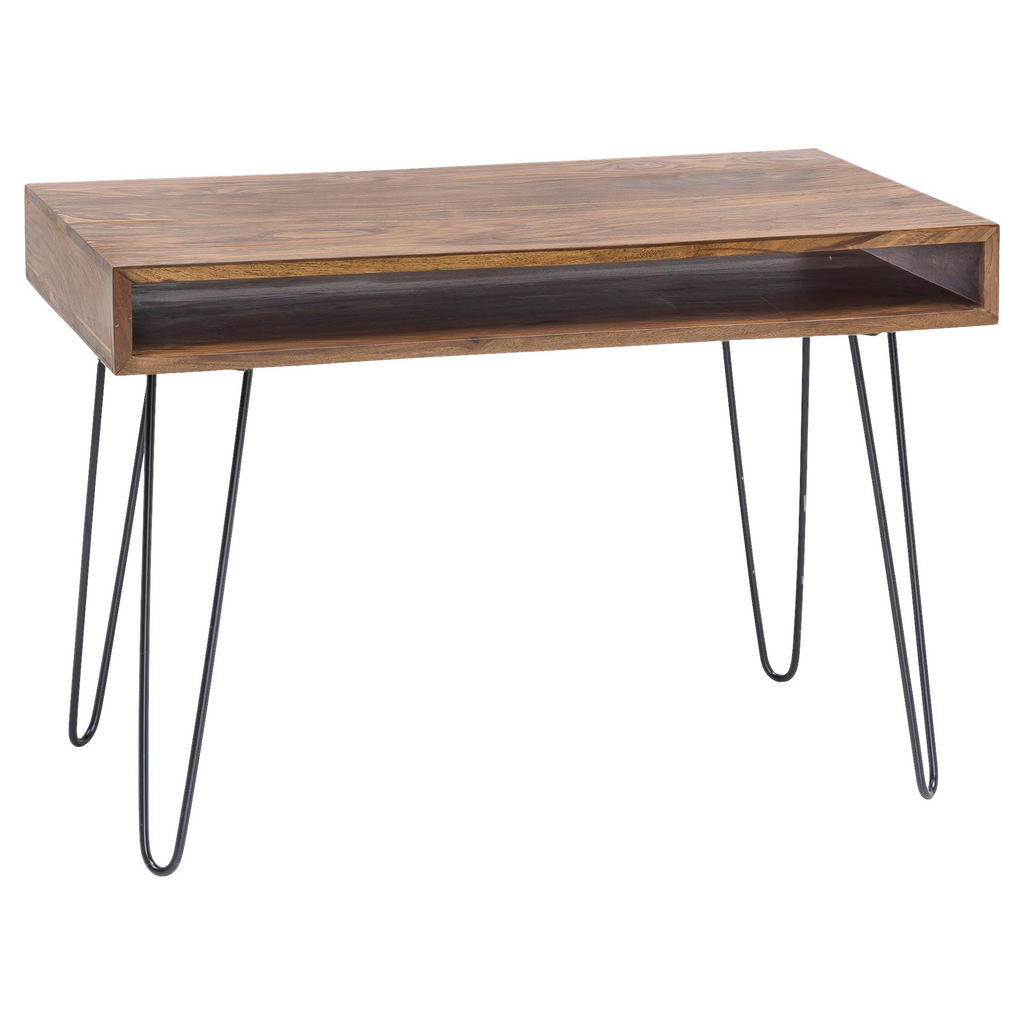 MID.YOU PSACÍ STŮL, barvy sheesham, 110/60/76 cm