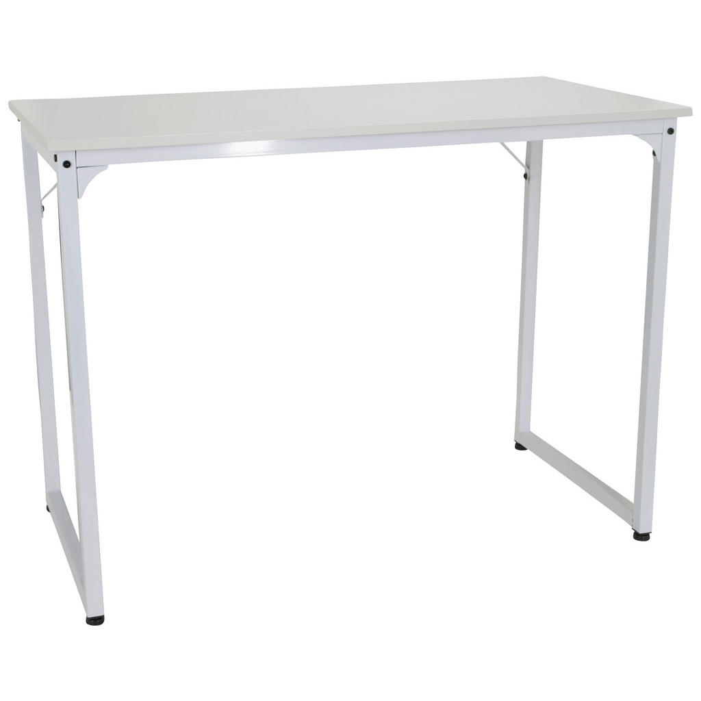 MID.YOU PSACÍ STŮL, bílá, 120/50/74 cm