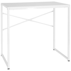 MID.YOU PSACÍ STŮL, bílá, 78/46/76 cm