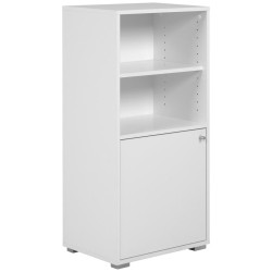 MID.YOU REGÁL, bílá, 46/96,5/33,5 cm