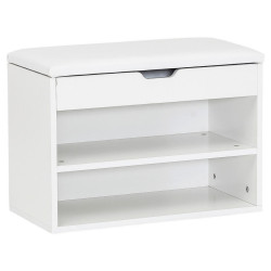 MID.YOU REGÁL NA BOTY, bílá, 60/40/30 cm