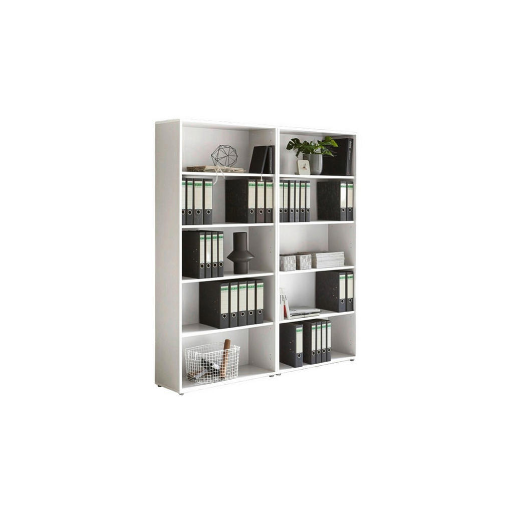 MID.YOU REGÁL NA DOKUMENTY, bílá, 168,8/185,6/33 cm