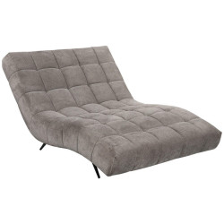 MID.YOU RELAXAČNÍ VÁLENDA, textil, šedá