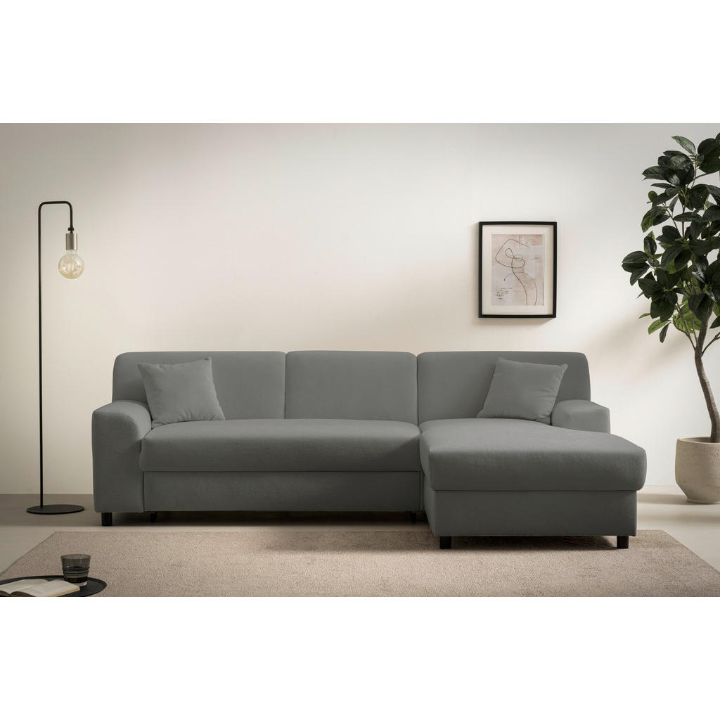 MID.YOU ROHOVÁ ROZKLÁDACÍ POHOVKA, textil, tmavě šedá