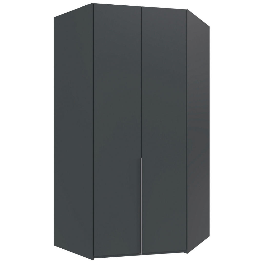 MID.YOU ROHOVÁ ŠATNÍ SKŘÍŇ, barvy grafitu, 120/236/120 cm