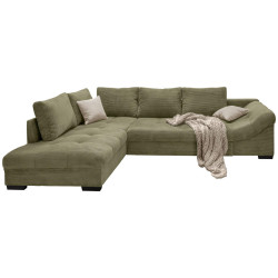 MID.YOU ROHOVÁ SEDAČKA, textil, olivově zelená