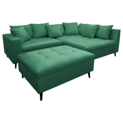 MID.YOU ROHOVÁ SEDAČKA, textil, zelená