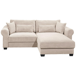 MID.YOU ROHOVÁ SEDAČKA, textil, krémová