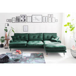 MID.YOU ROHOVÁ SEDAČKA, textil, zelená