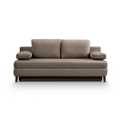 MID.YOU ROZKLÁDACÍ POHOVKA, textil, béžová hnědá