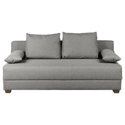 MID.YOU ROZKLÁDACÍ POHOVKA, textil, šedá