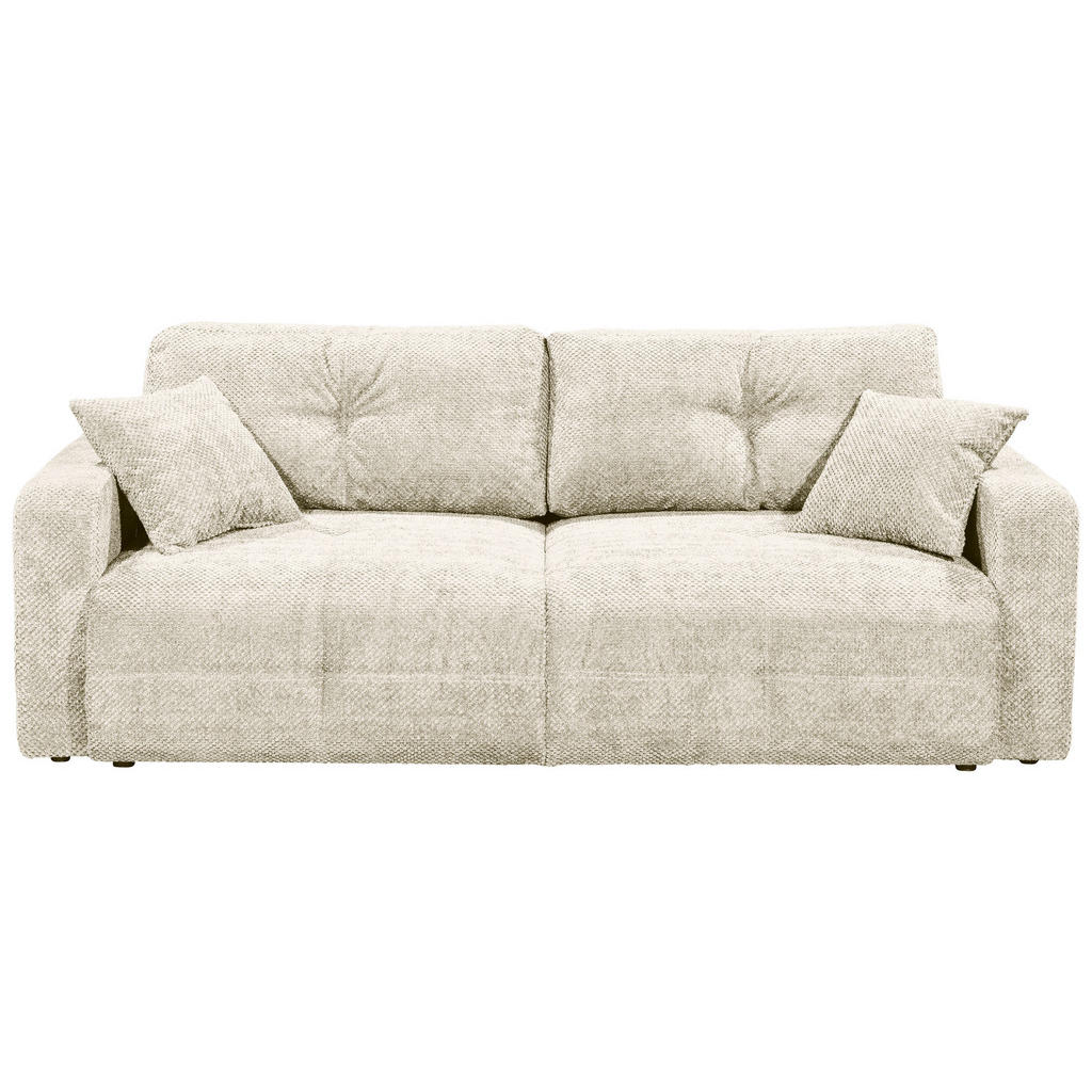 MID.YOU ROZKLÁDACÍ POHOVKA, textil, béžová