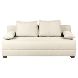 MID.YOU ROZKLÁDACÍ POHOVKA, textil, krémová