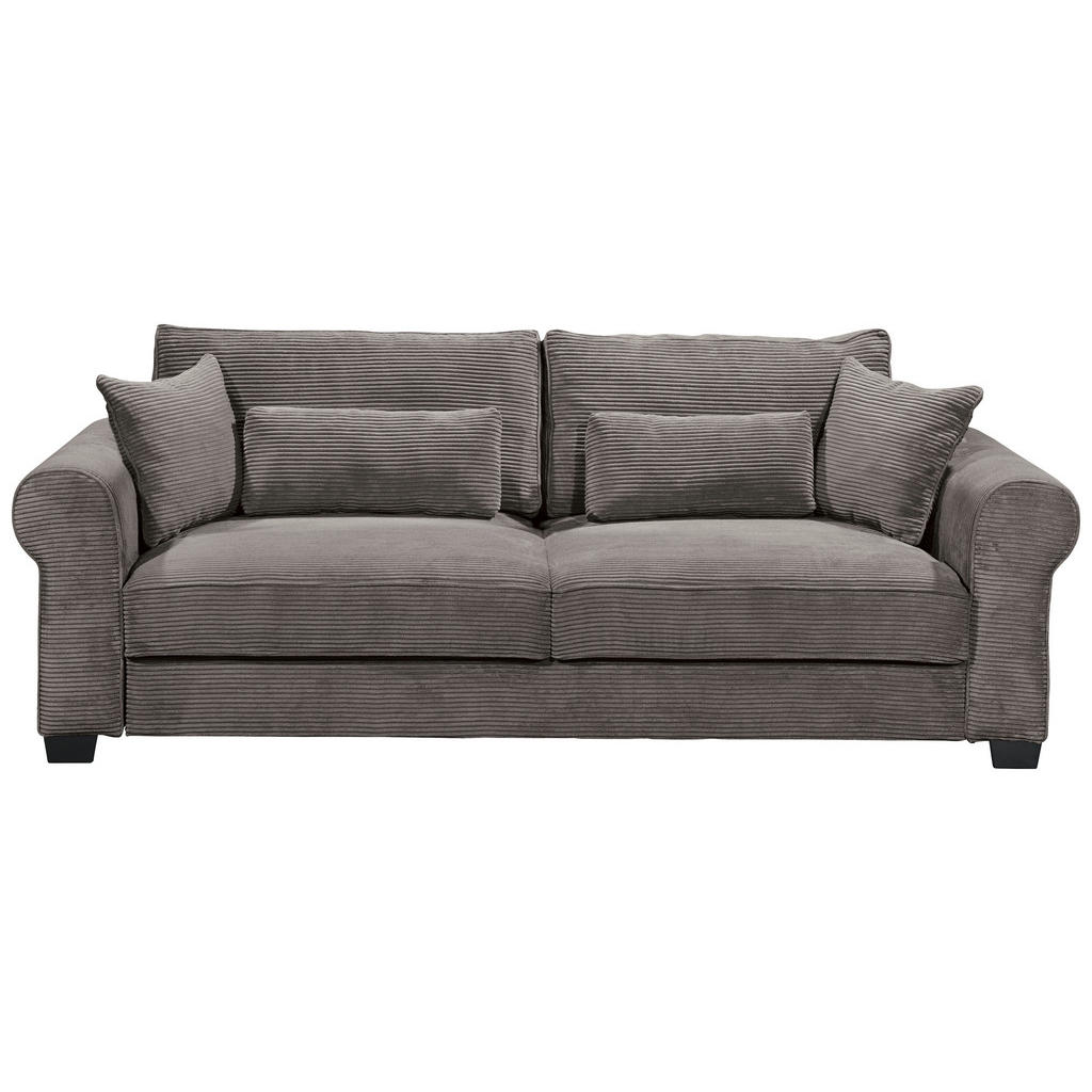 MID.YOU ROZKLÁDACÍ POHOVKA, textil, mokka