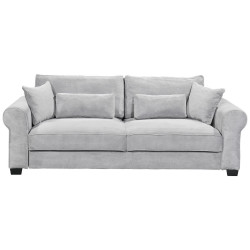 MID.YOU ROZKLÁDACÍ POHOVKA, textil, světle šedá