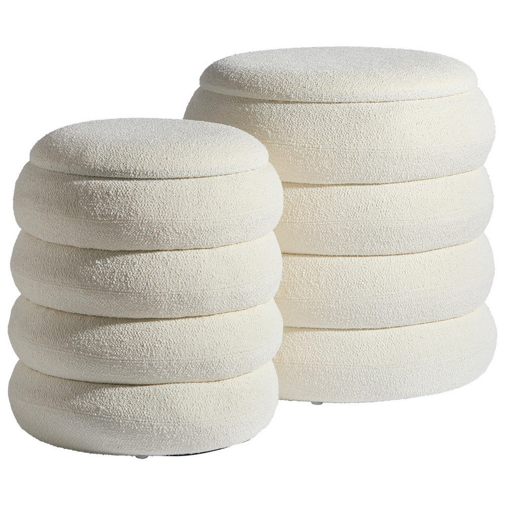 MID.YOU SADA TABURETŮ 2 ks, 35x38/38x44 cm