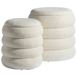 MID.YOU SADA TABURETŮ 2 ks, 35x38/38x44 cm