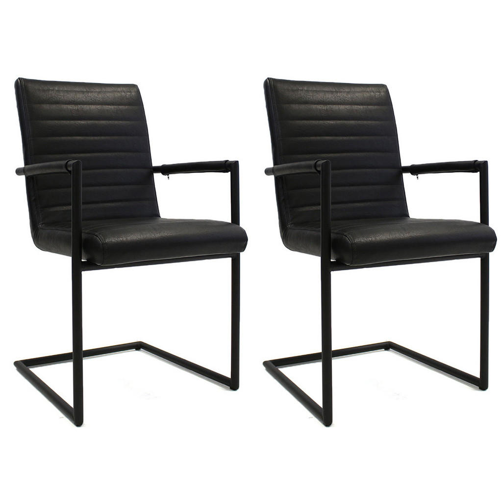 MID.YOU SADA ŽIDLÍ S PODRUČKAMI 2 kusy