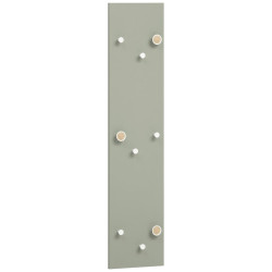 MID.YOU ŠATNÍ PANEL, šalvějově zelená, 24,5/109/2,6 cm