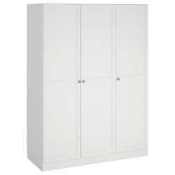 MID.YOU ŠATNÍ SKŘÍŇ S OTOČNÝMI DVEŘMI, bílá, 147/200/61,7 cm